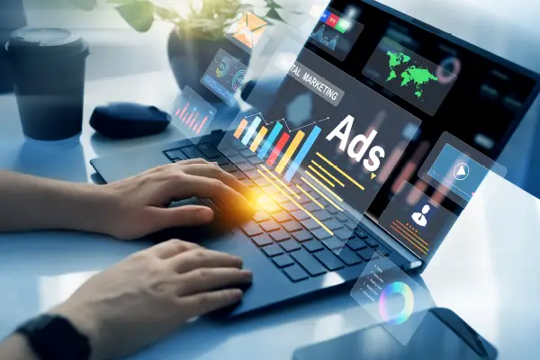gestão de campanhas de tráfego pago em Google Ads e Meta Ads
