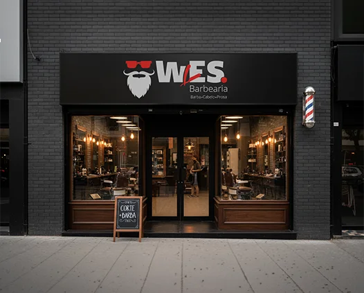 Lançamentos e tráfego WES. Barbearia